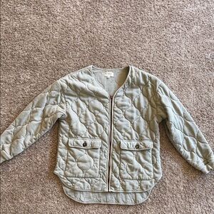 By together quilted zip up jacket size m/l
